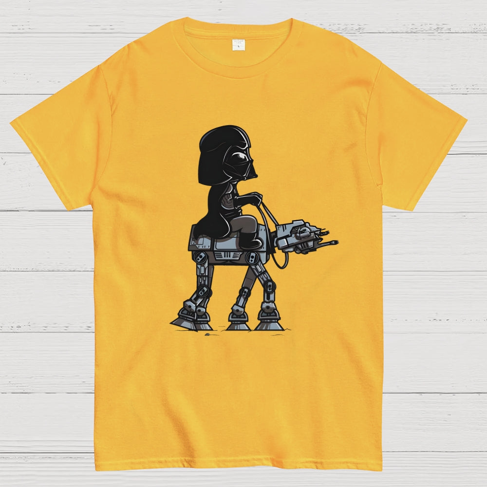 Cute Dar Riding Empire Robot Dog  T-Shirt