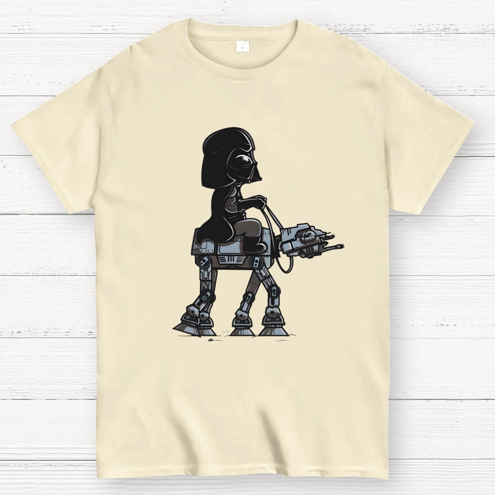 Cute Dar Riding Empire Robot Dog  T-Shirt