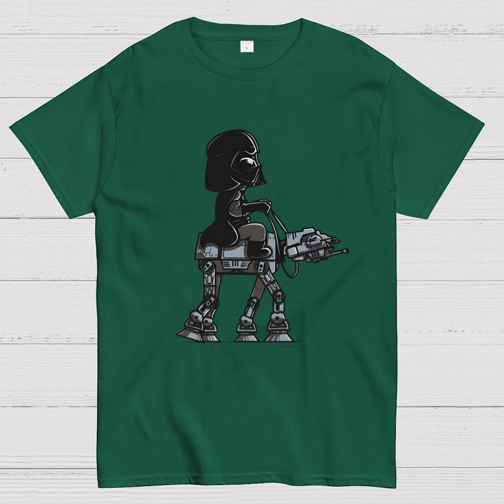 Cute Dar Riding Empire Robot Dog  T-Shirt