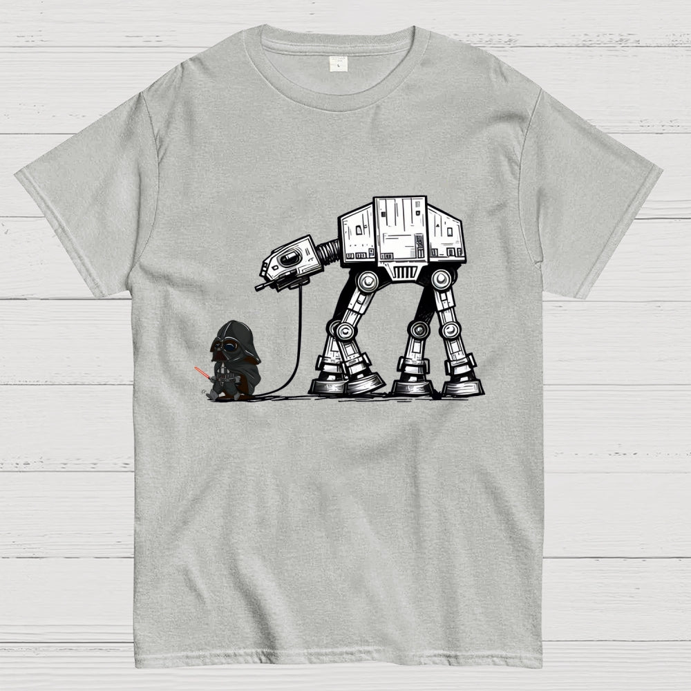 Dar Walking The Imperial Robot Dog  T-Shirt