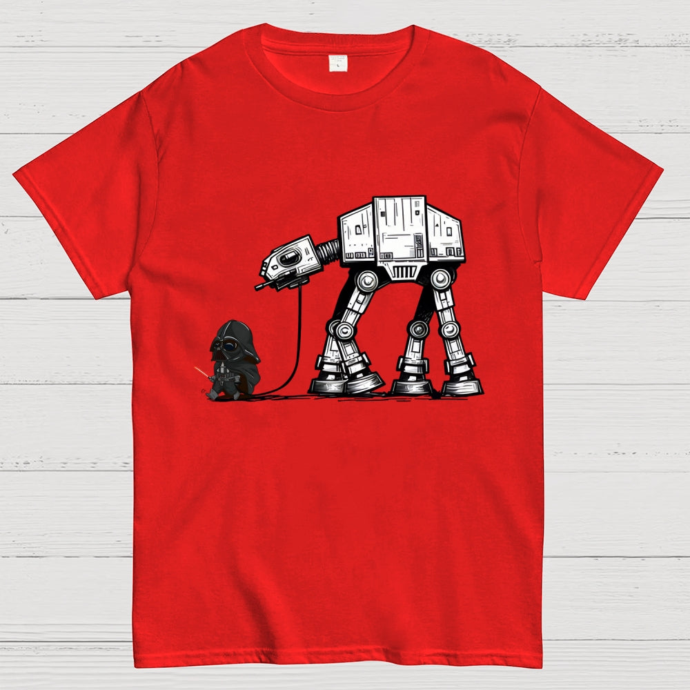Dar Walking The Imperial Robot Dog  T-Shirt
