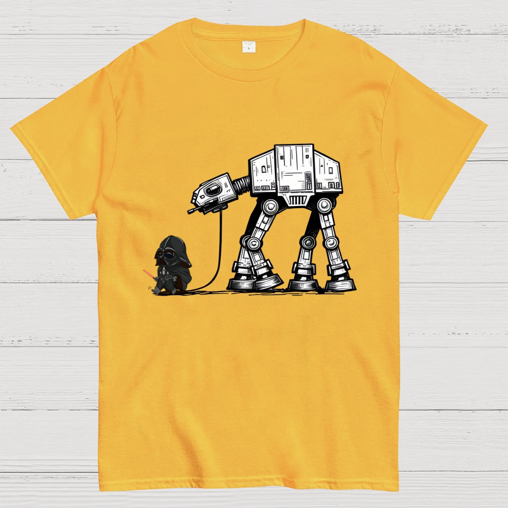 Dar Walking The Imperial Robot Dog  T-Shirt