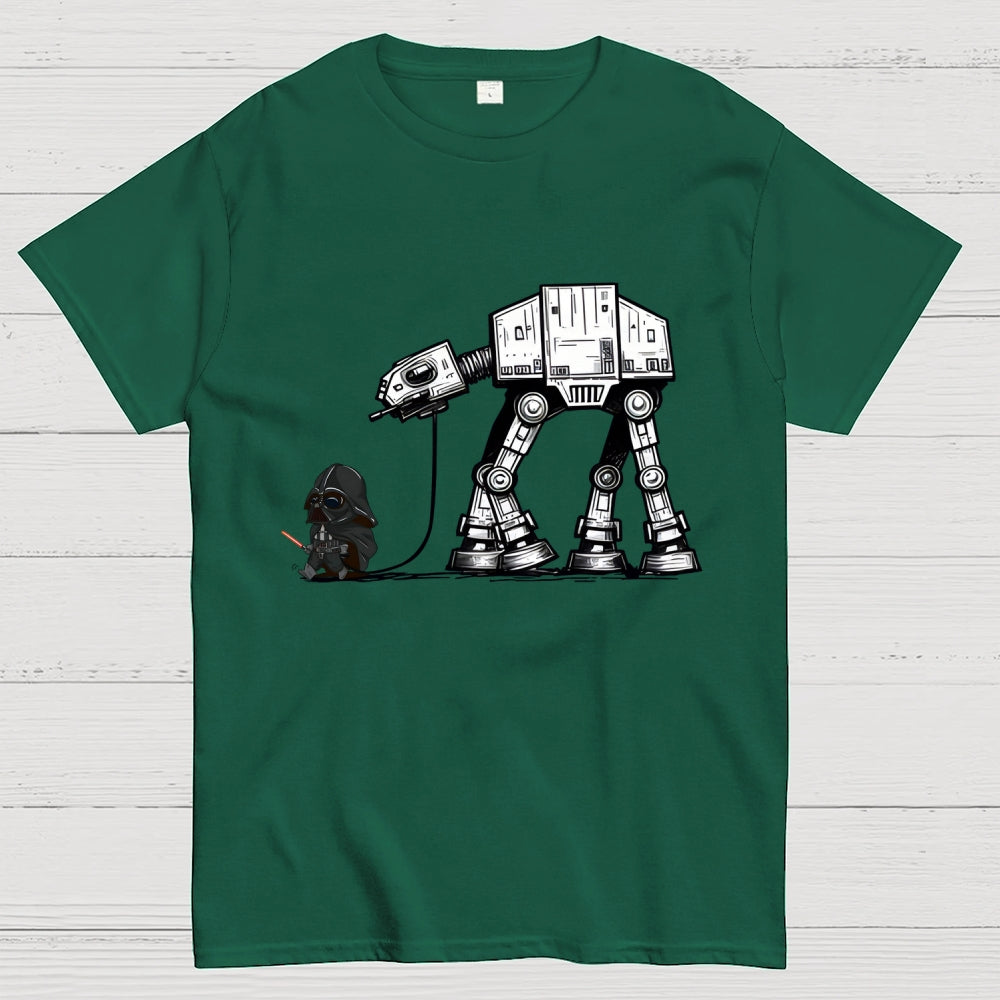 Dar Walking The Imperial Robot Dog  T-Shirt