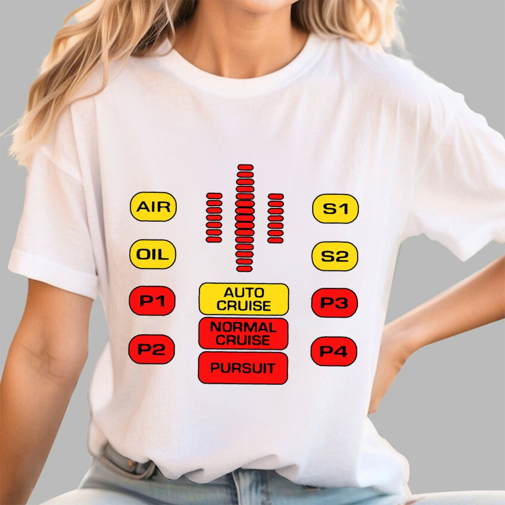 Kit Dashboard Supercar  T-Shirt