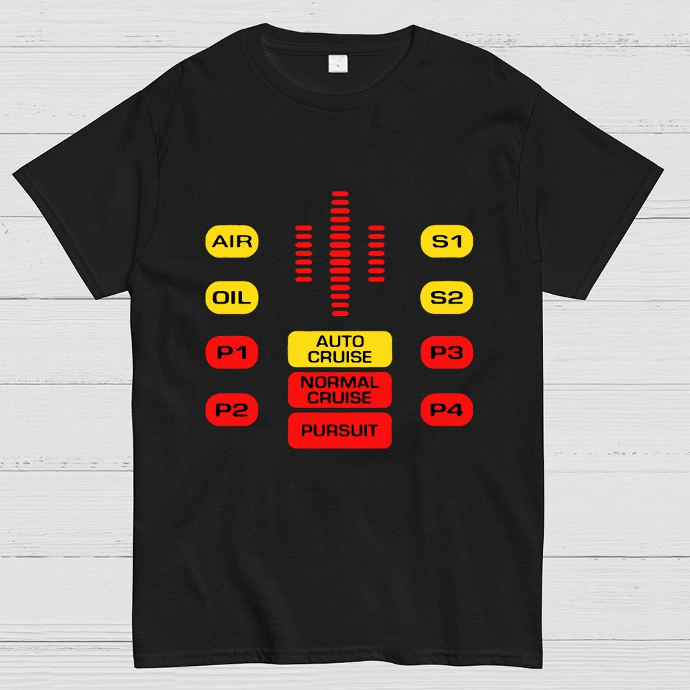 Kit Dashboard Supercar  T-Shirt