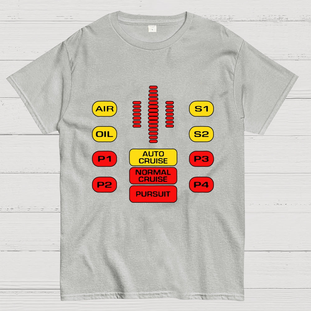 Kit Dashboard Supercar  T-Shirt