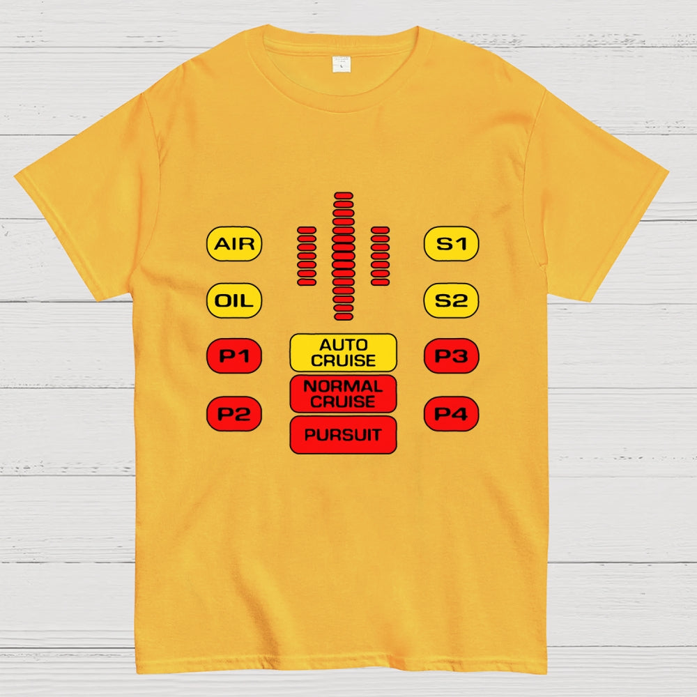Kit Dashboard Supercar  T-Shirt