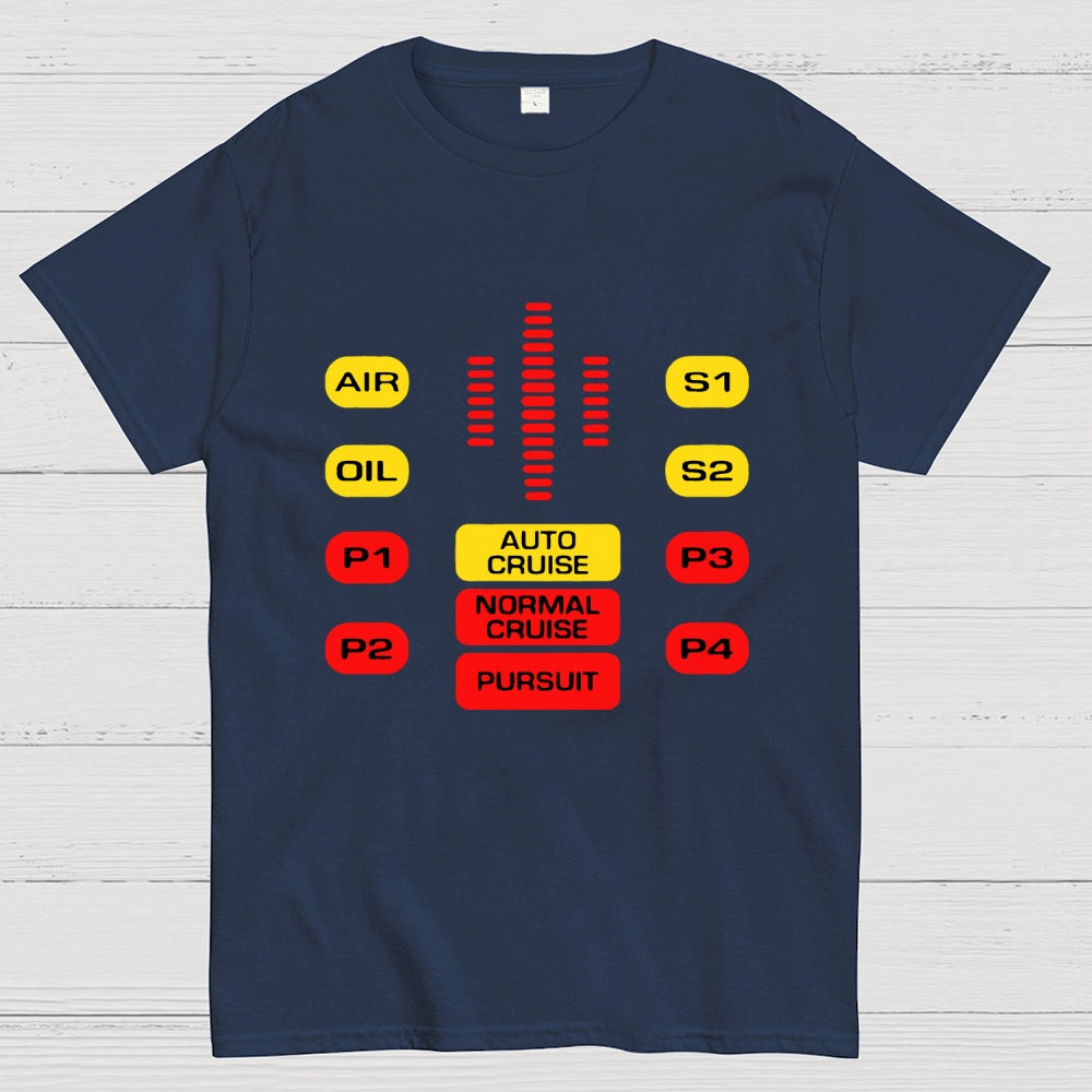 Kit Dashboard Supercar  T-Shirt