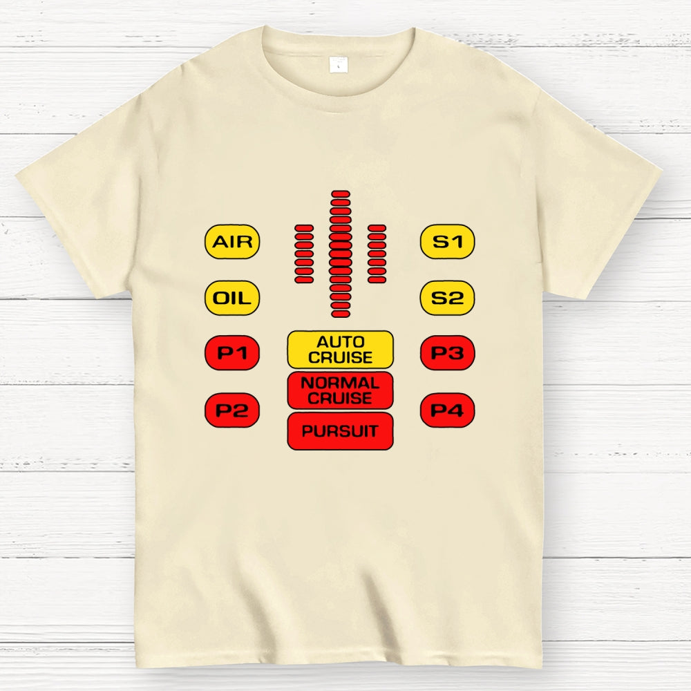 Kit Dashboard Supercar  T-Shirt