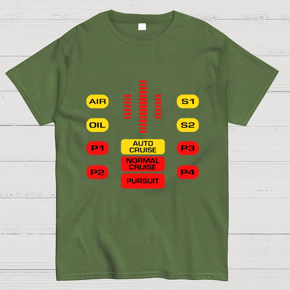 Kit Dashboard Supercar  T-Shirt