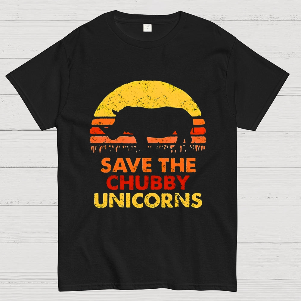 Save The Chubby Unicorns  T-Shirt