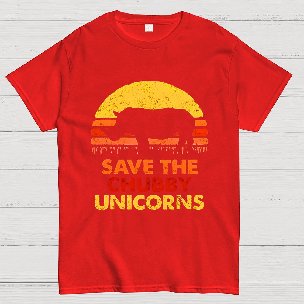 Save The Chubby Unicorns  T-Shirt