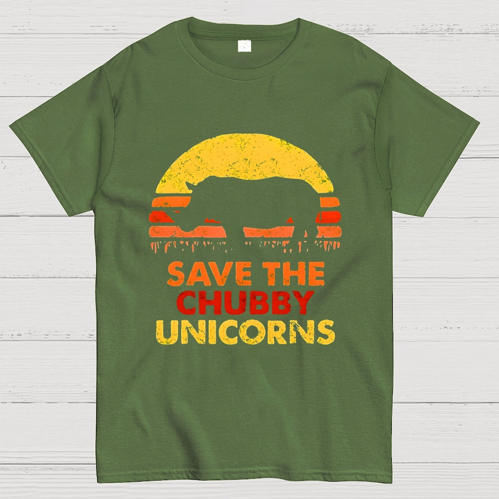 Save The Chubby Unicorns  T-Shirt