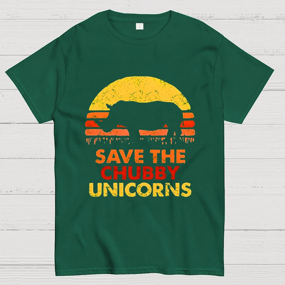 Save The Chubby Unicorns  T-Shirt