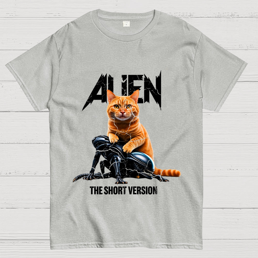 Alien Cat Heavy  T-Shirt