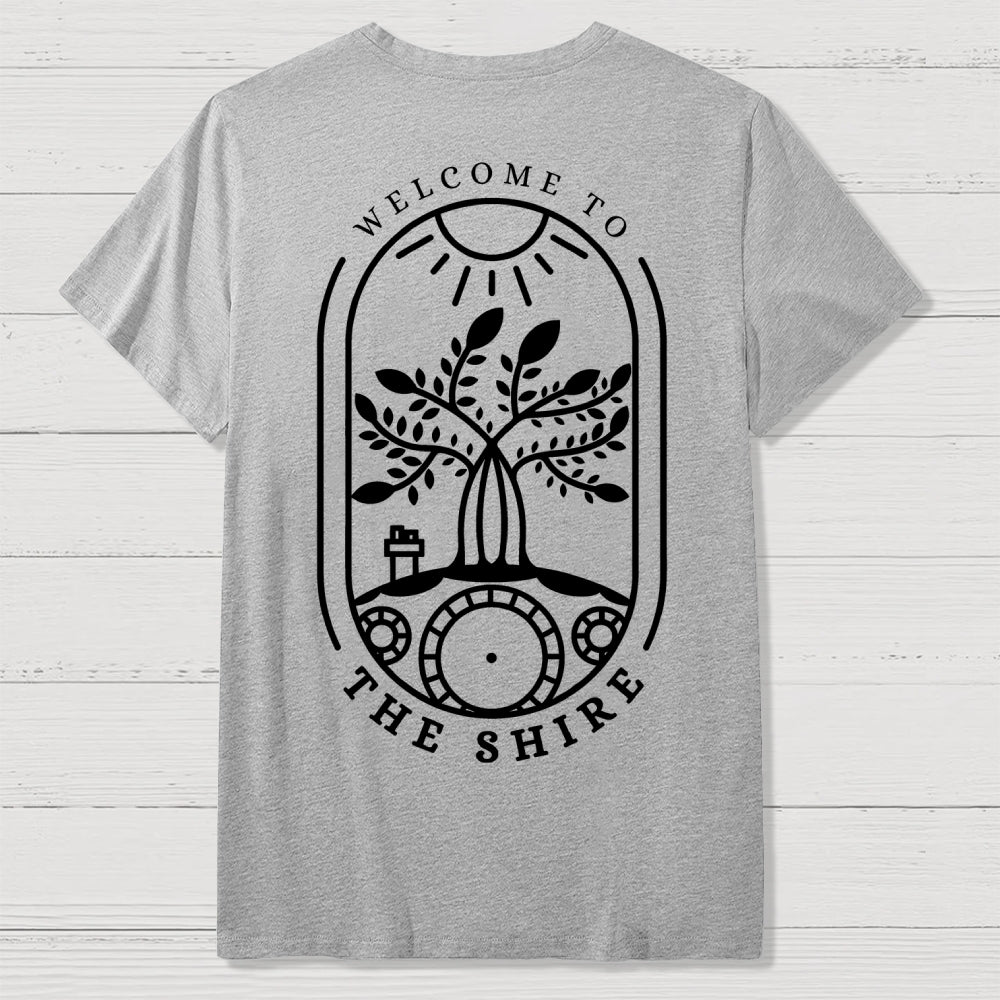 Shire Shirt Lord of Hobbiton Front And Back Printing  T-Shirt