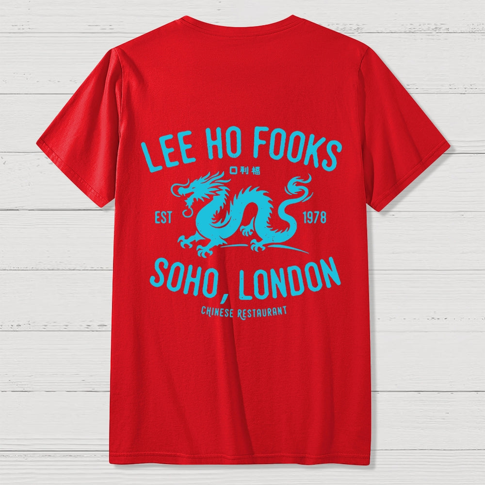 Lee Ho Fooks Vintage Resto Back Printing  T-Shirt