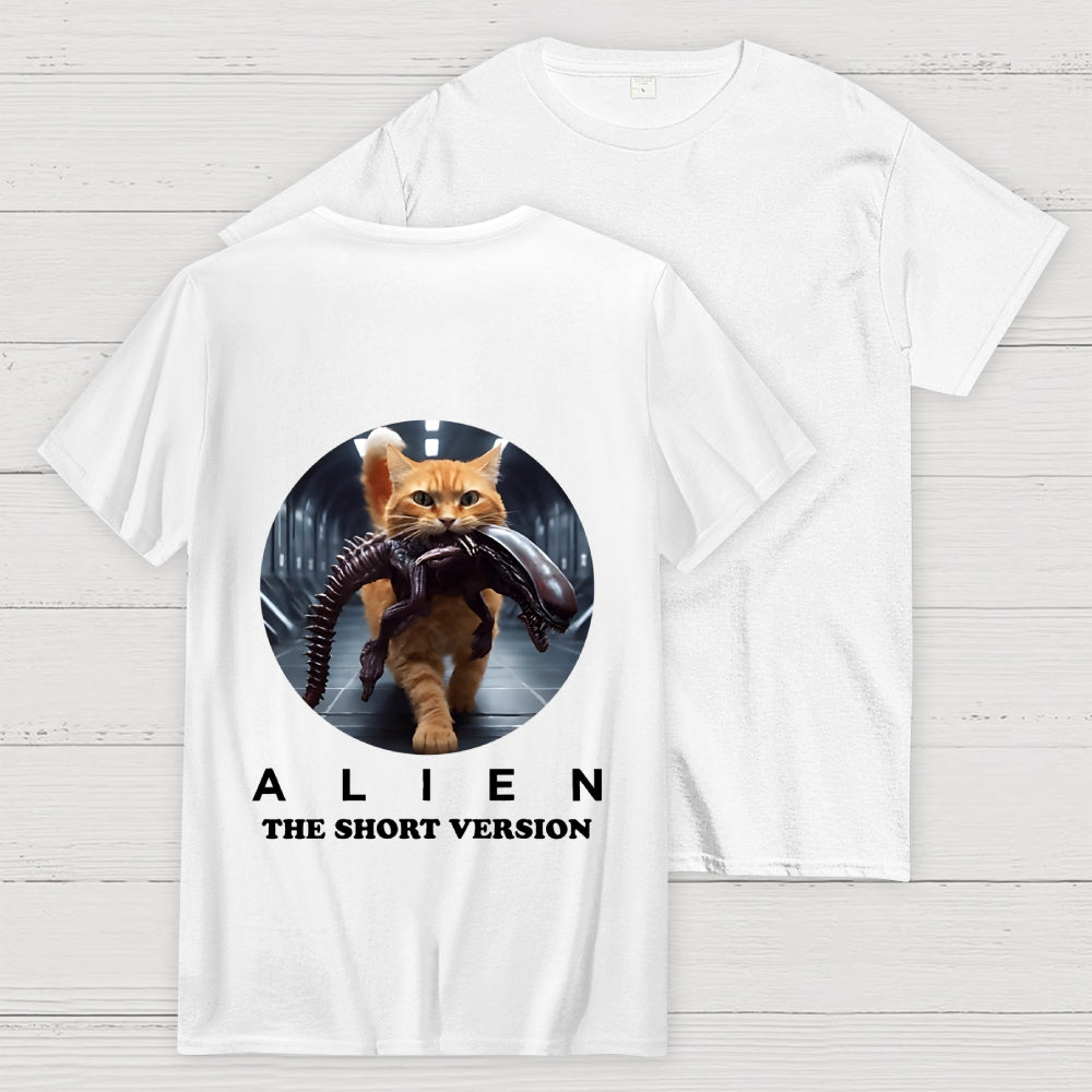 Alien The Short Version  Back Printing  T-Shirt