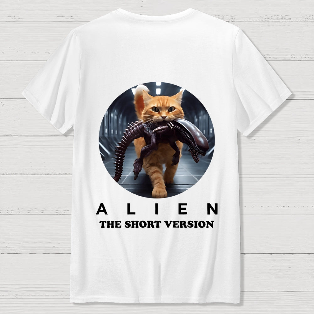 Alien The Short Version  Back Printing  T-Shirt