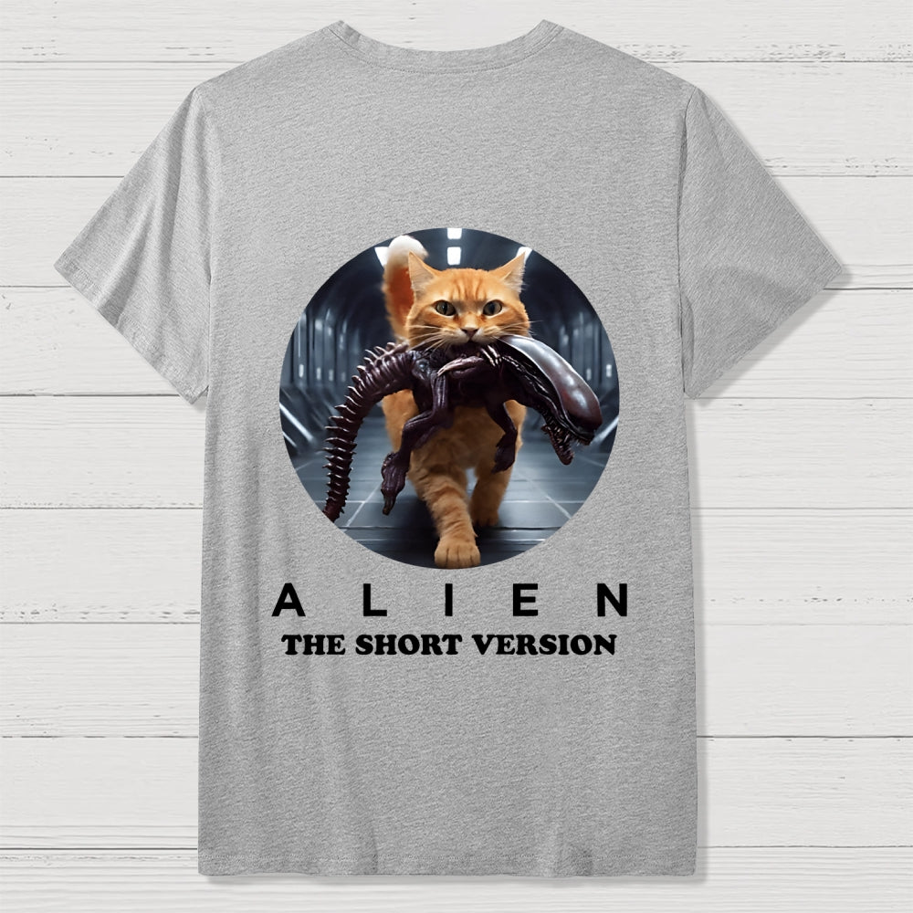 Alien The Short Version  Back Printing  T-Shirt