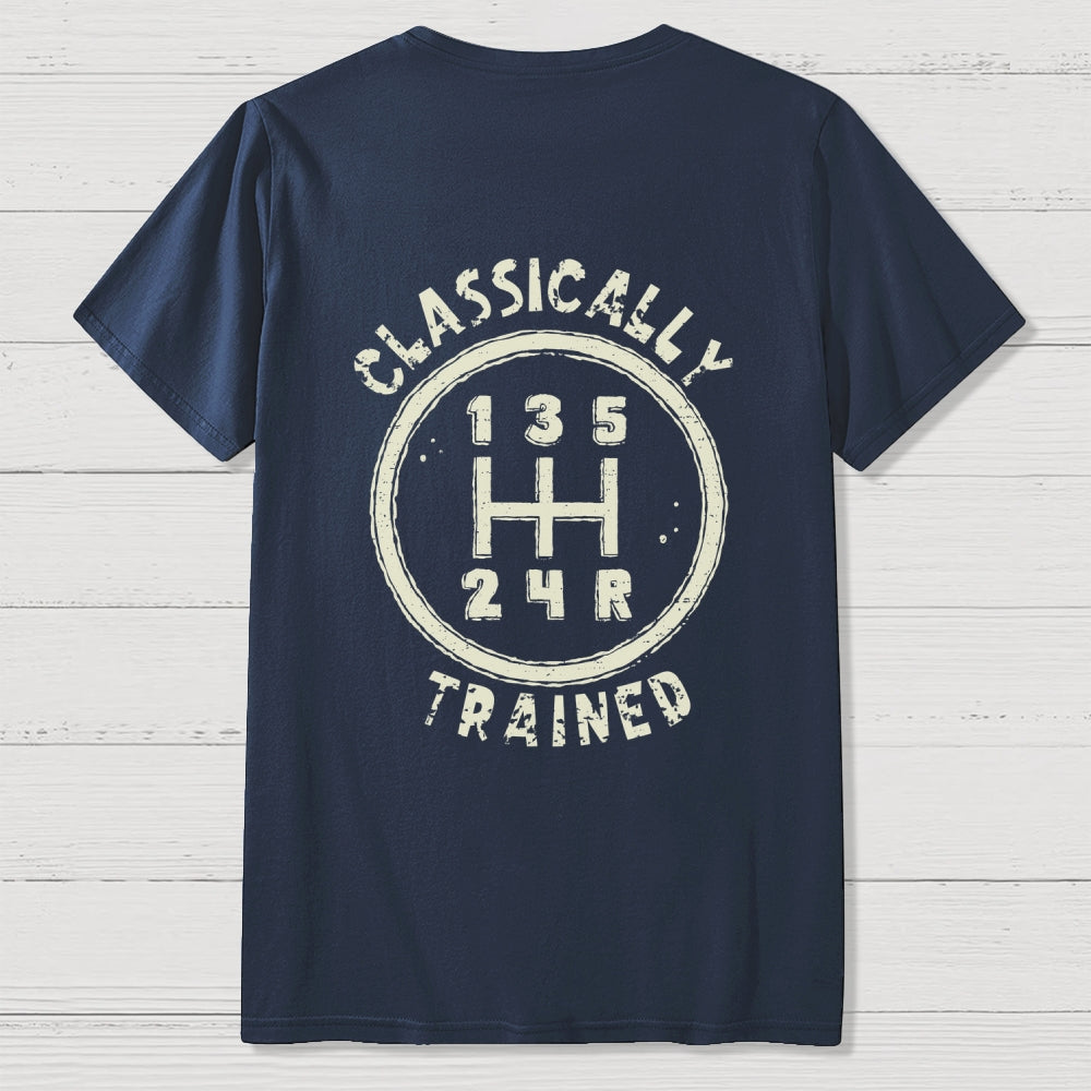 Classically Trained Front And Back Printing  T-Shirt