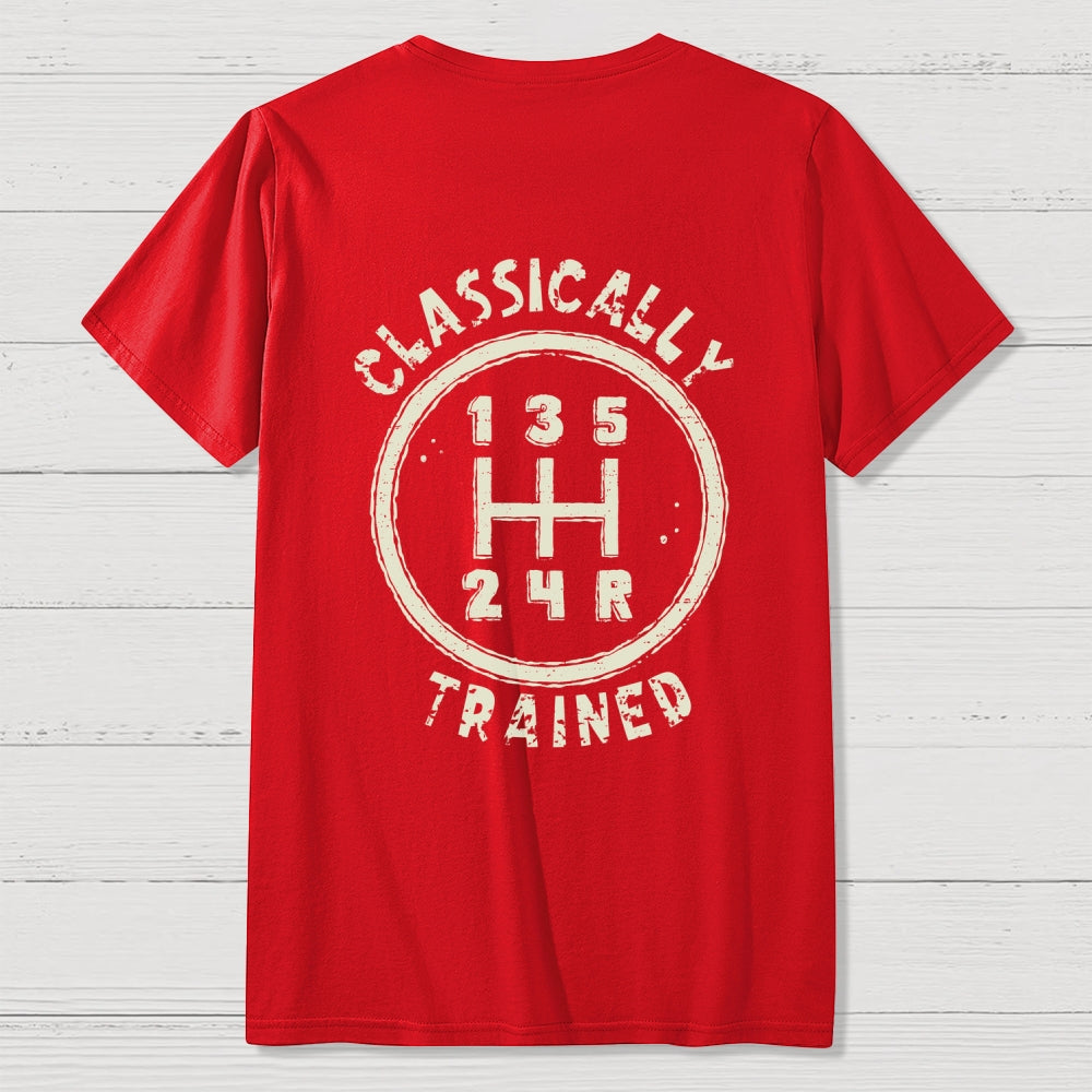 Classically Trained Front And Back Printing  T-Shirt