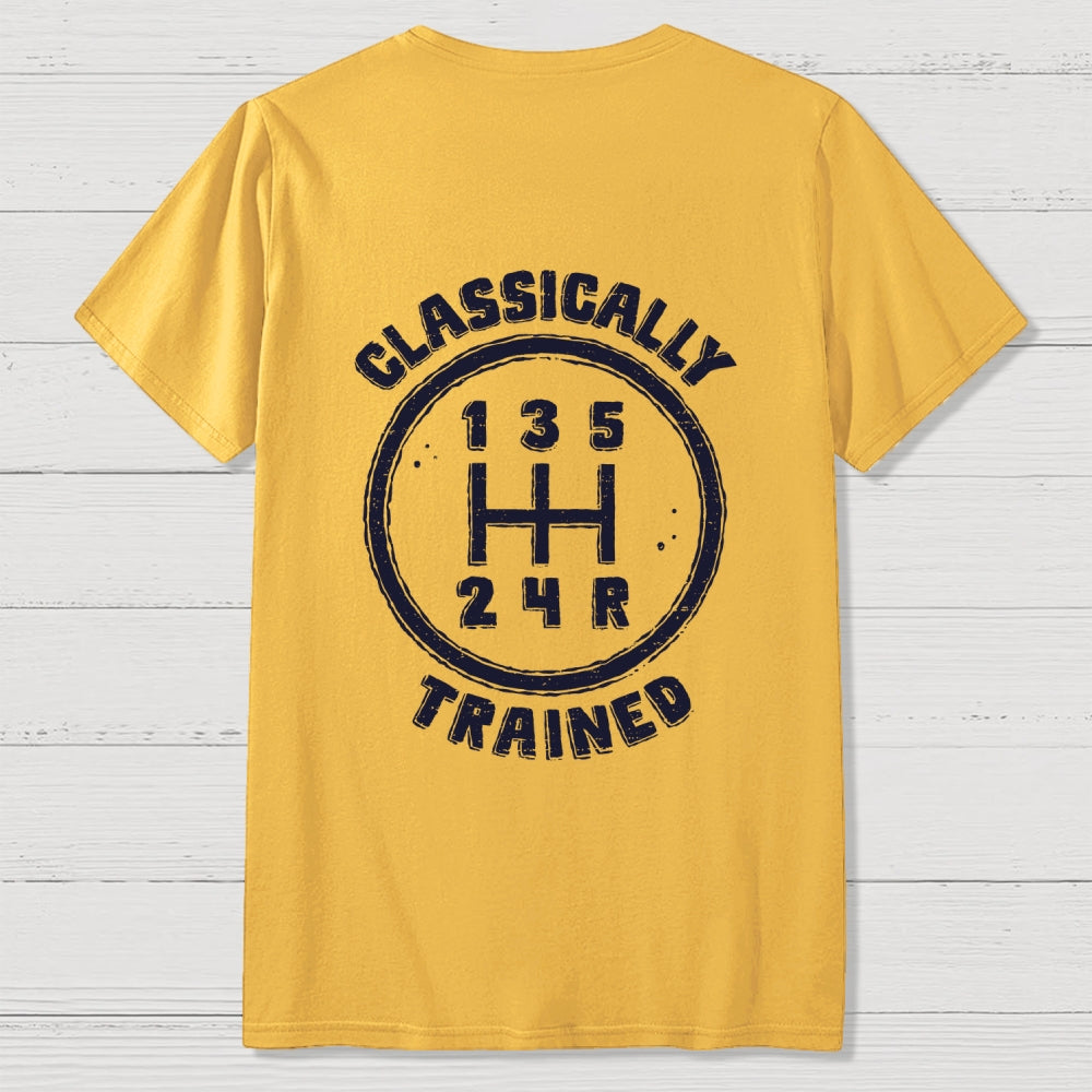 Classically Trained Front And Back Printing  T-Shirt