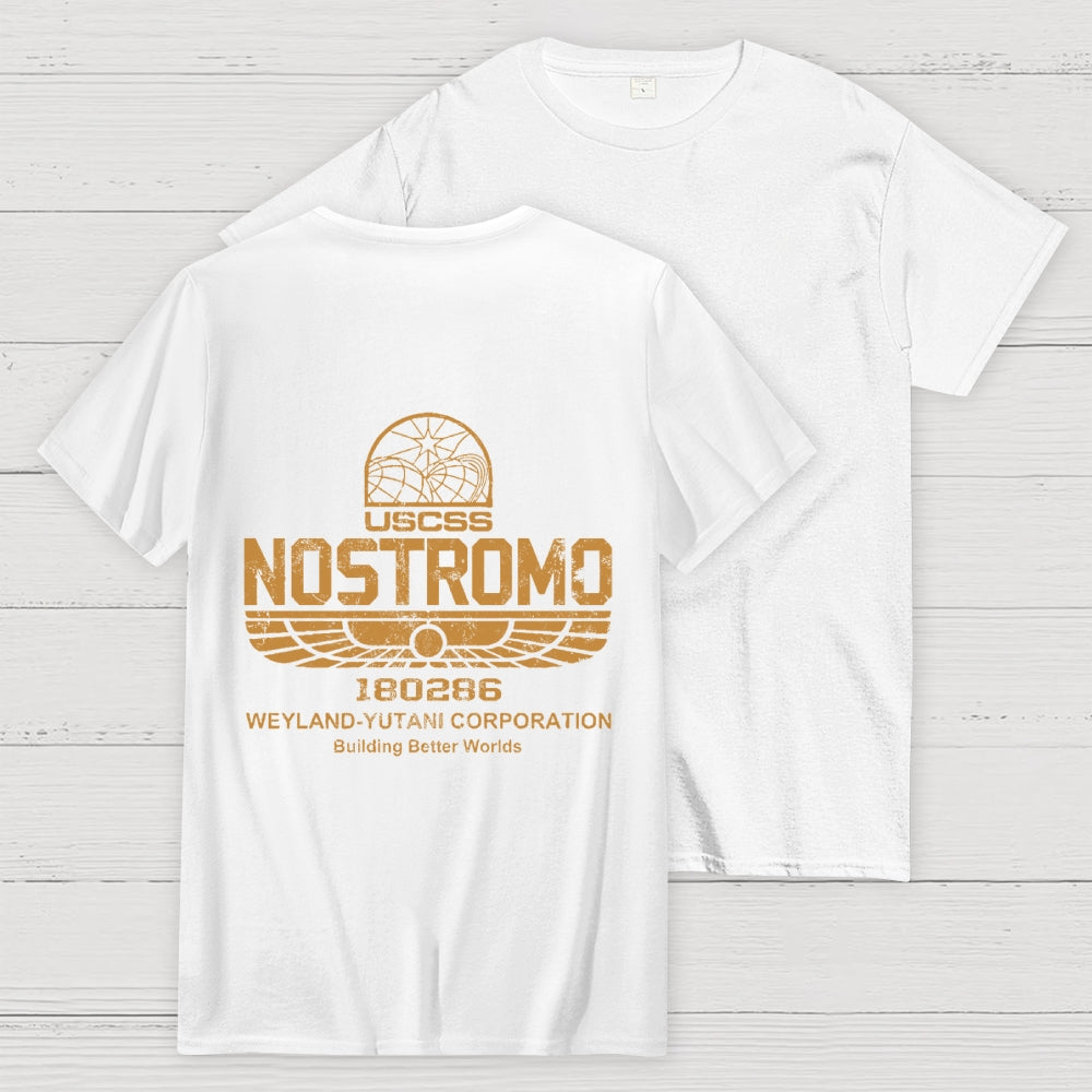 Nostromo Front And Back Printing  T-Shirt