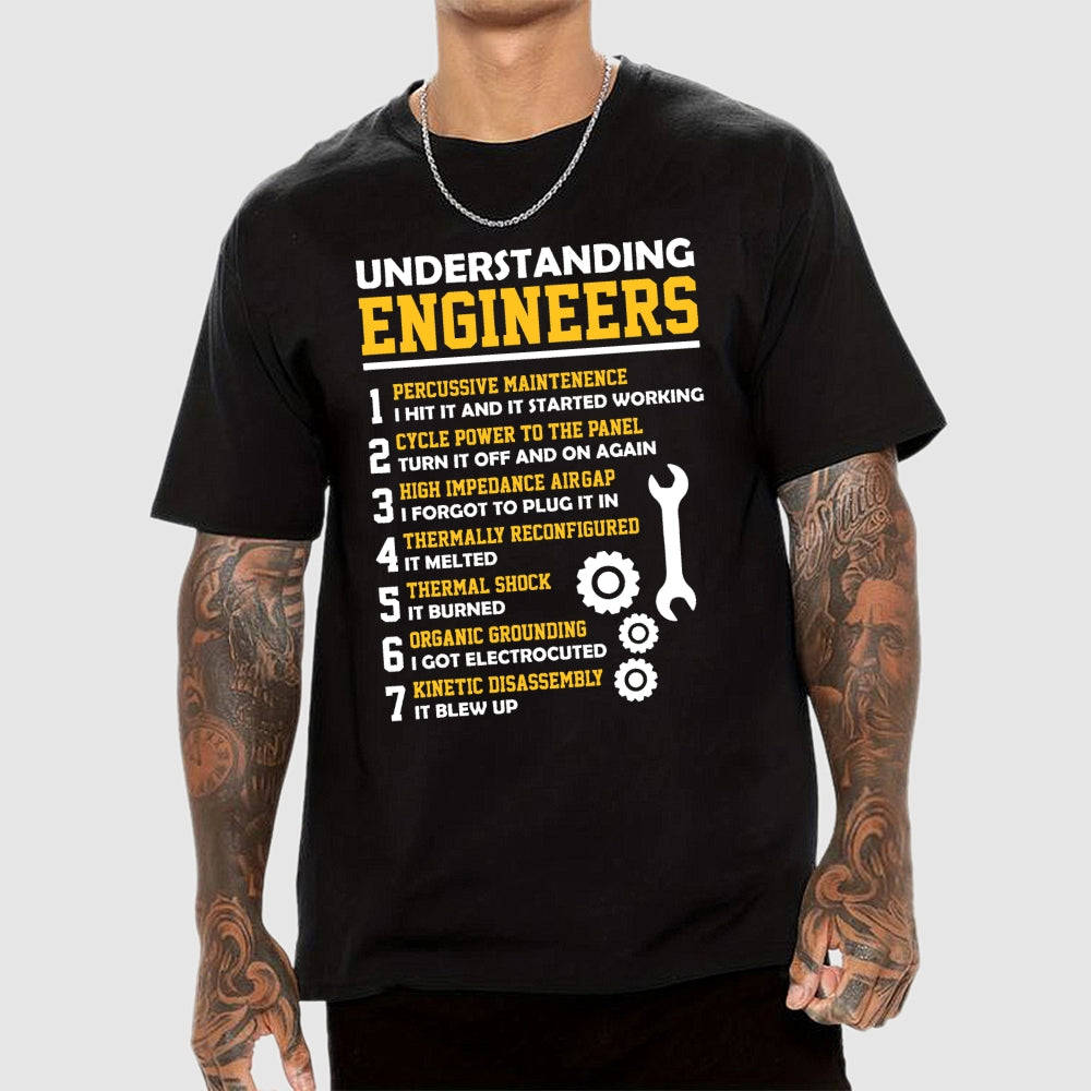 Understanding Engineers Sarcastic  T-Shirt