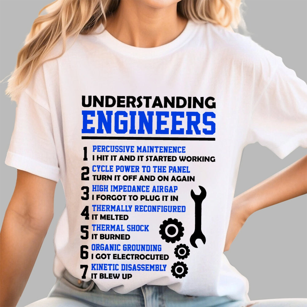 Understanding Engineers Sarcastic  T-Shirt