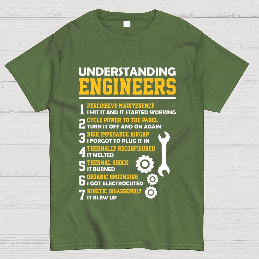 Understanding Engineers Sarcastic  T-Shirt