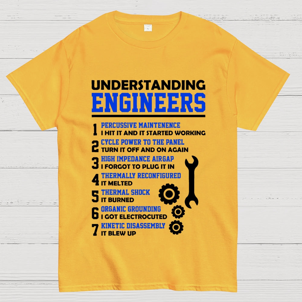 Understanding Engineers Sarcastic  T-Shirt
