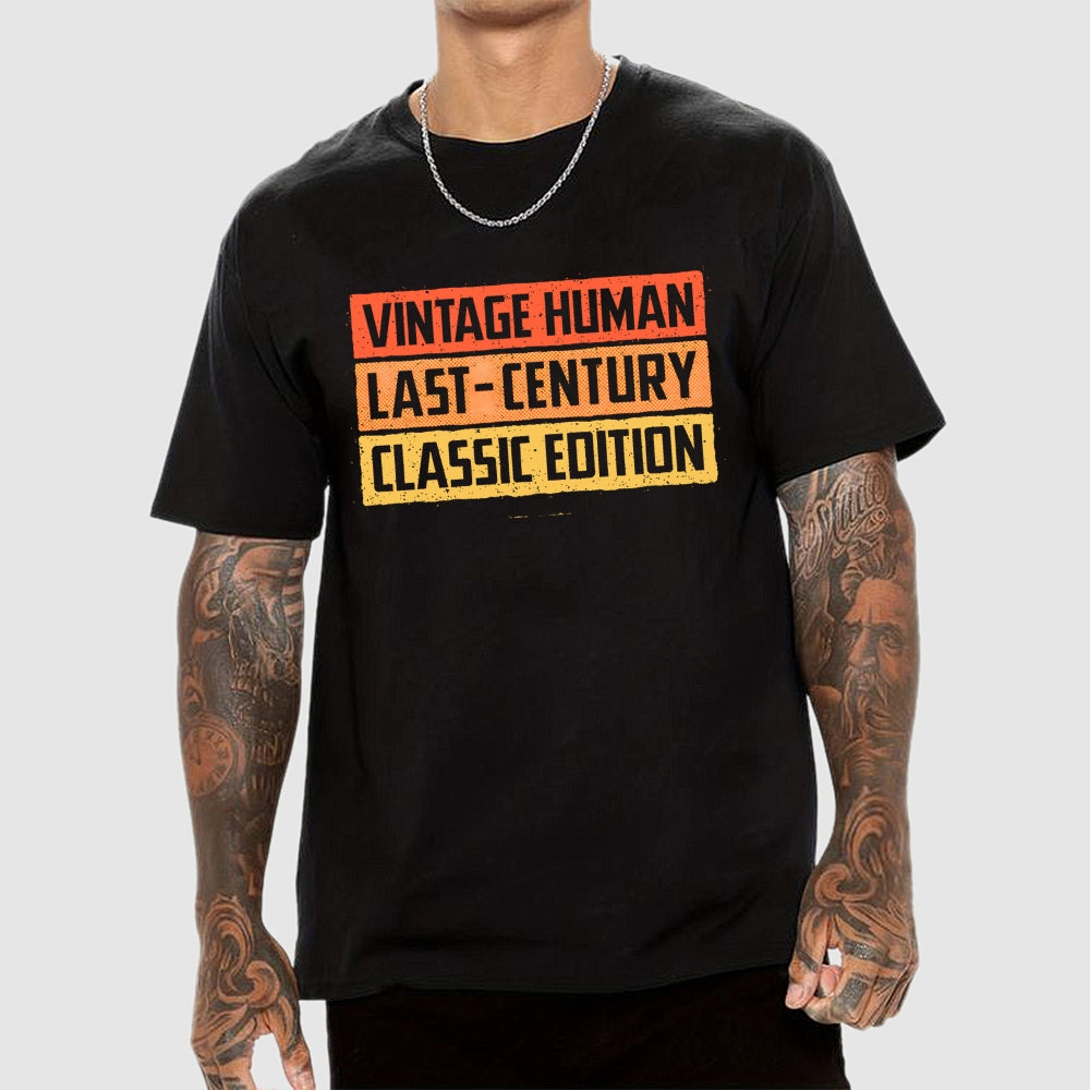 Vintage Human  T-Shirt