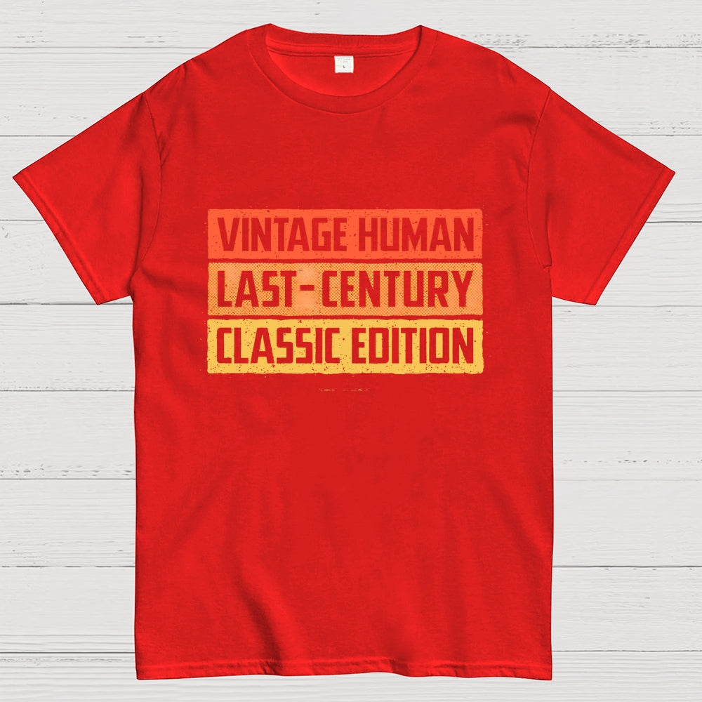 Vintage Human  T-Shirt