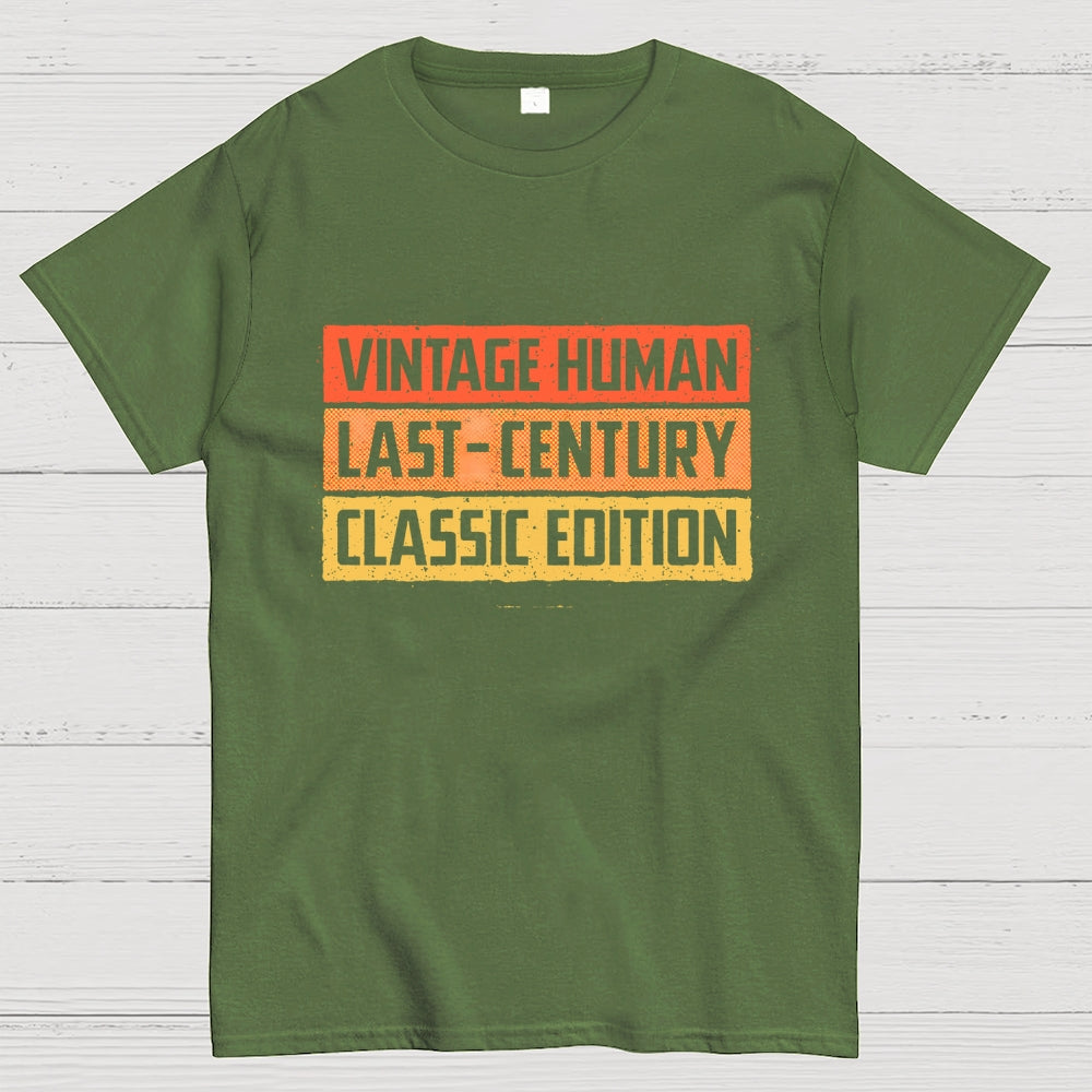 Vintage Human  T-Shirt