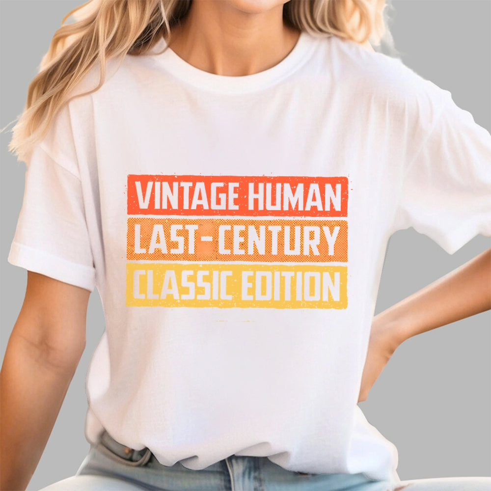 Vintage Human  T-Shirt