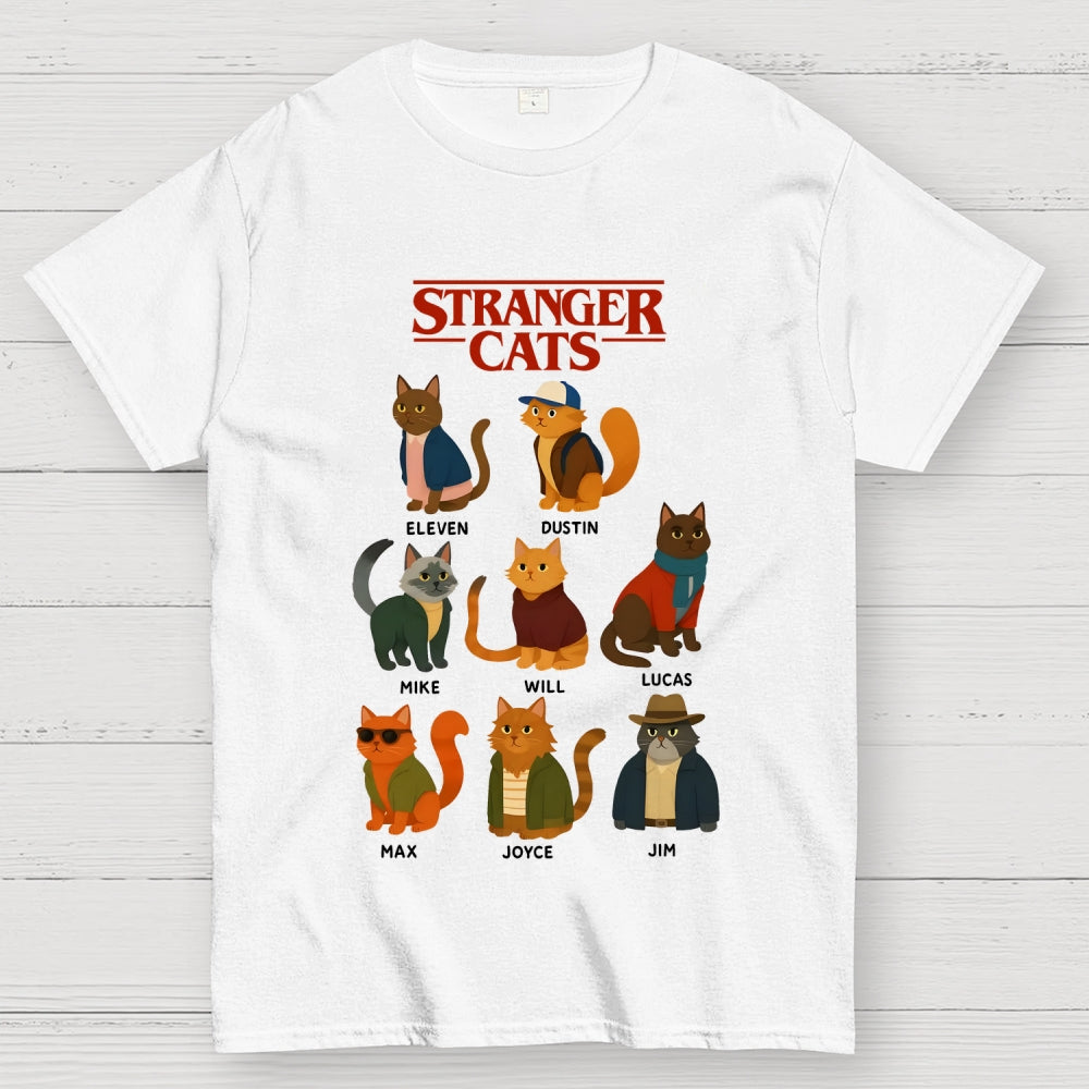 Stranger Things Cats  T-Shirt