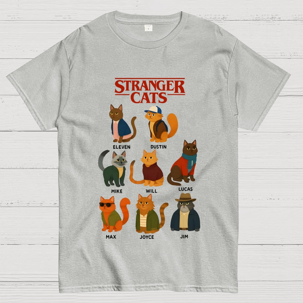 Stranger Things Cats  T-Shirt