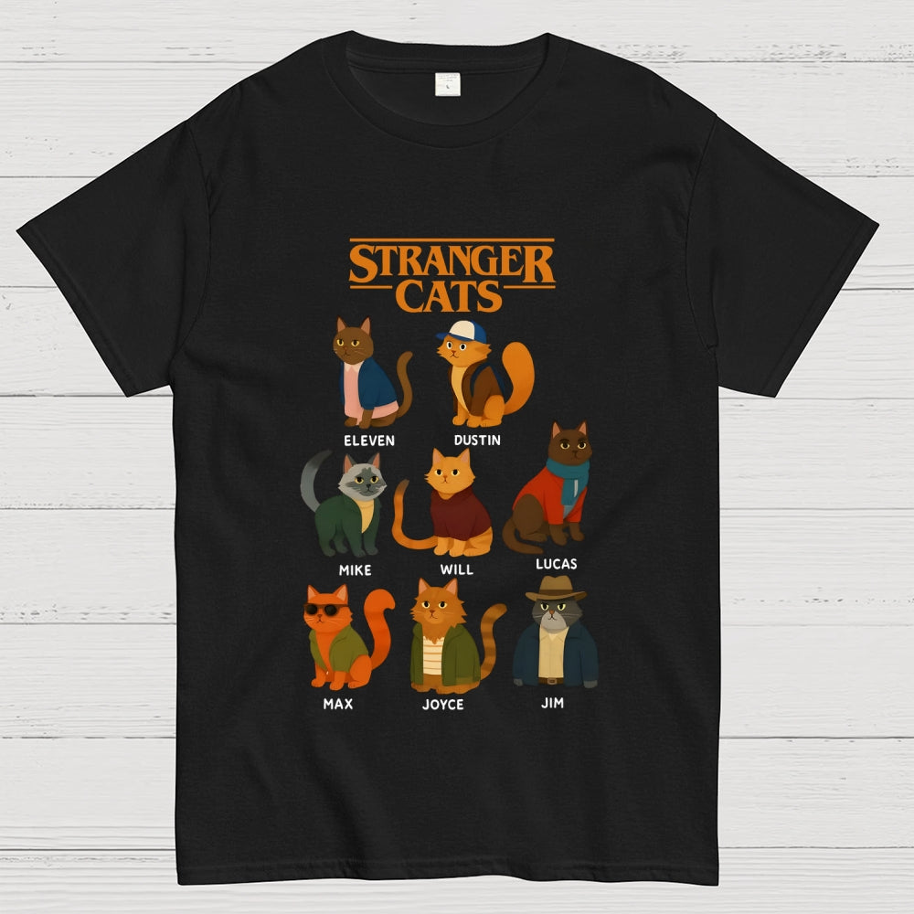 Stranger Things Cats  T-Shirt