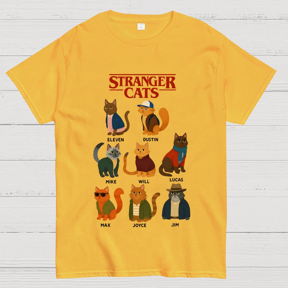 Stranger Things Cats  T-Shirt