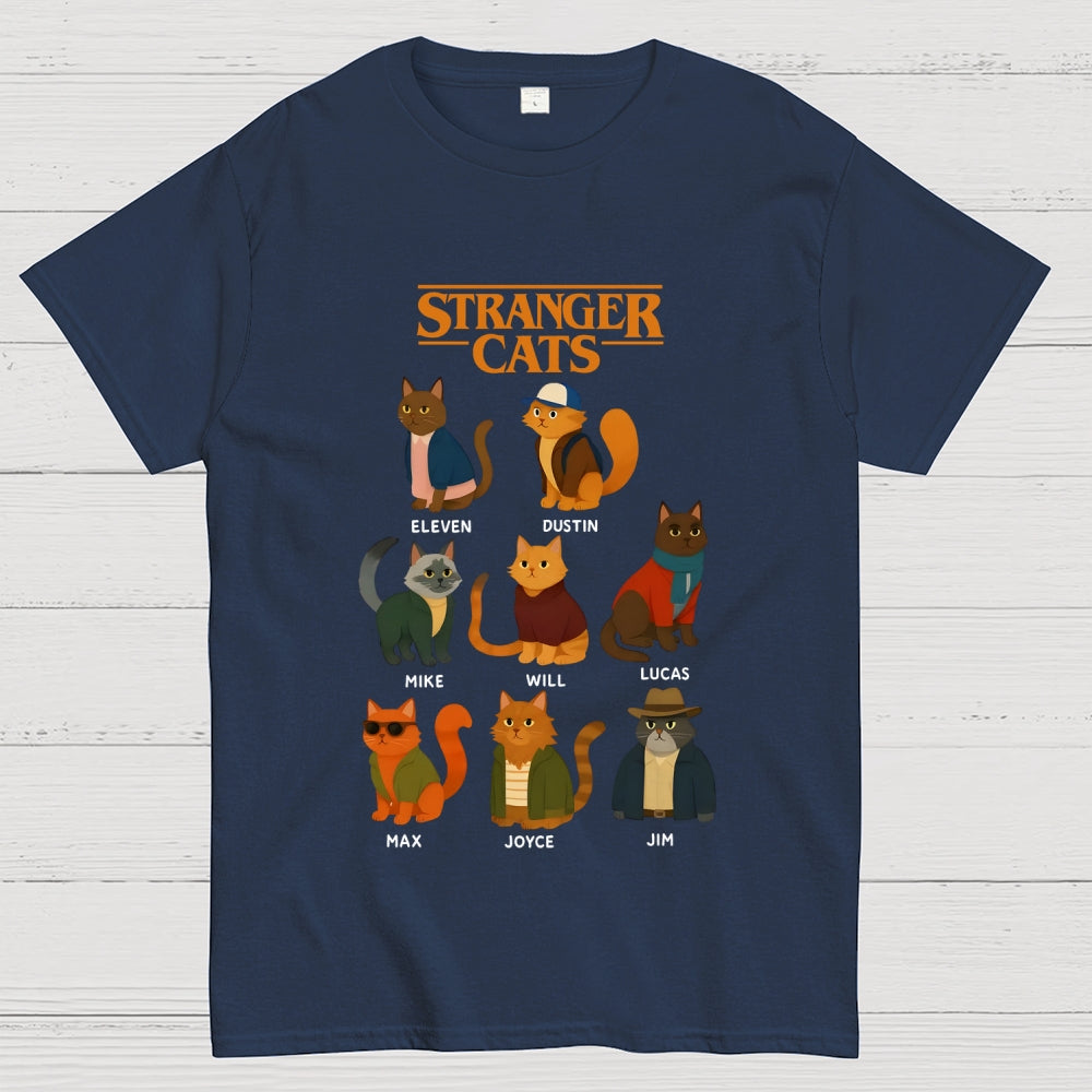 Stranger Things Cats  T-Shirt