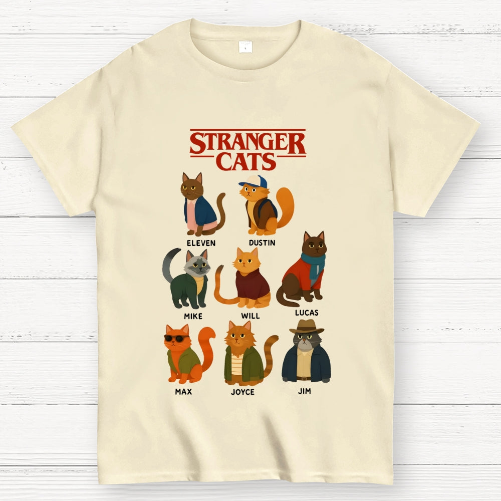 Stranger Things Cats  T-Shirt