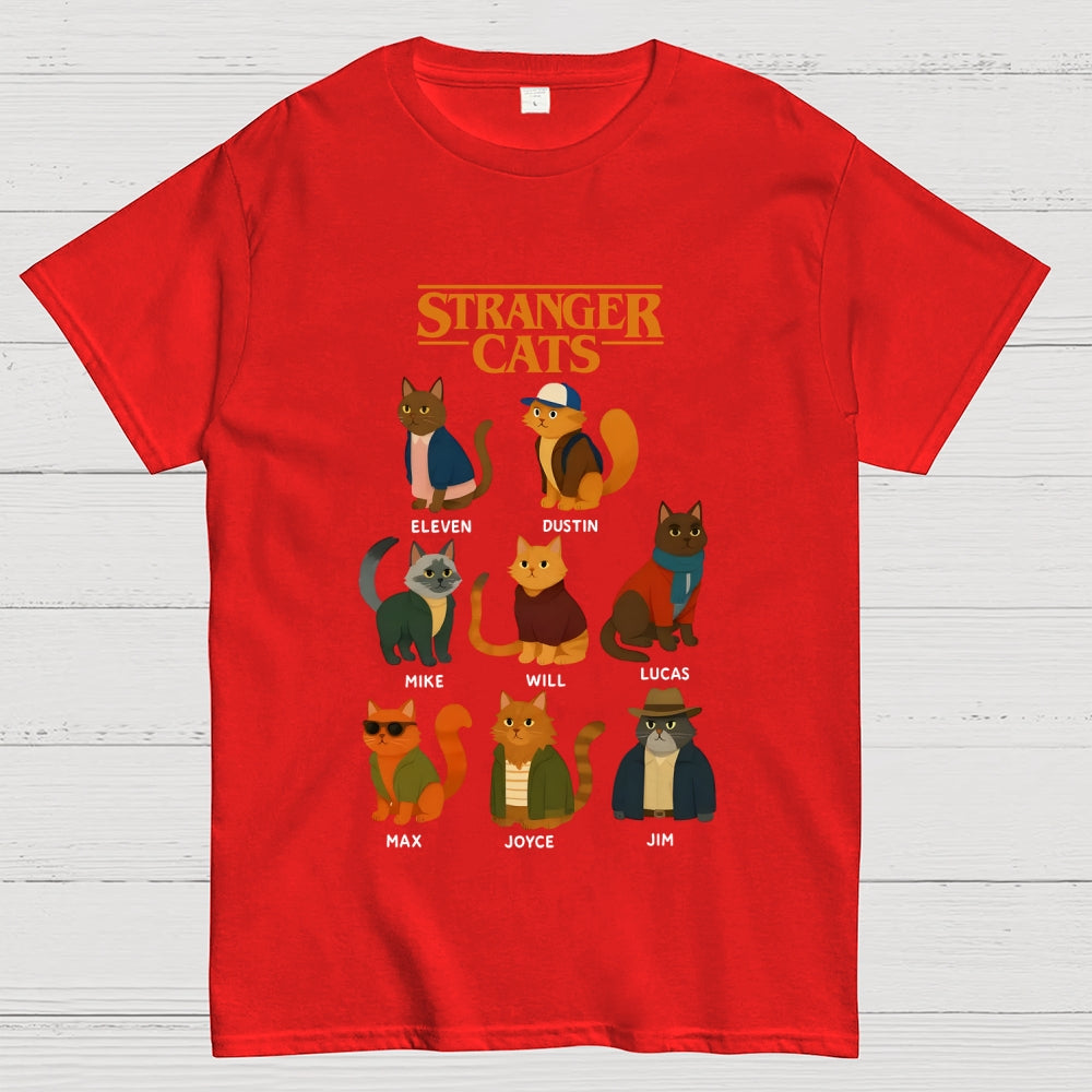 Stranger Things Cats  T-Shirt