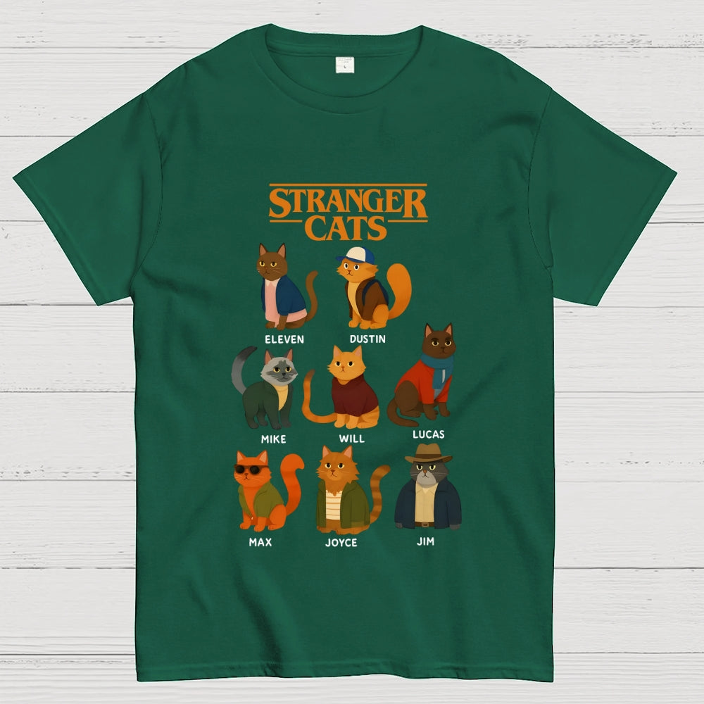 Stranger Things Cats  T-Shirt