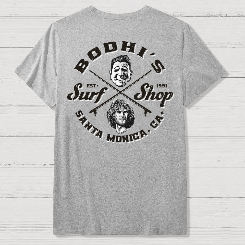Bodhi's Surf Shop Back-Printed  T-Shirt