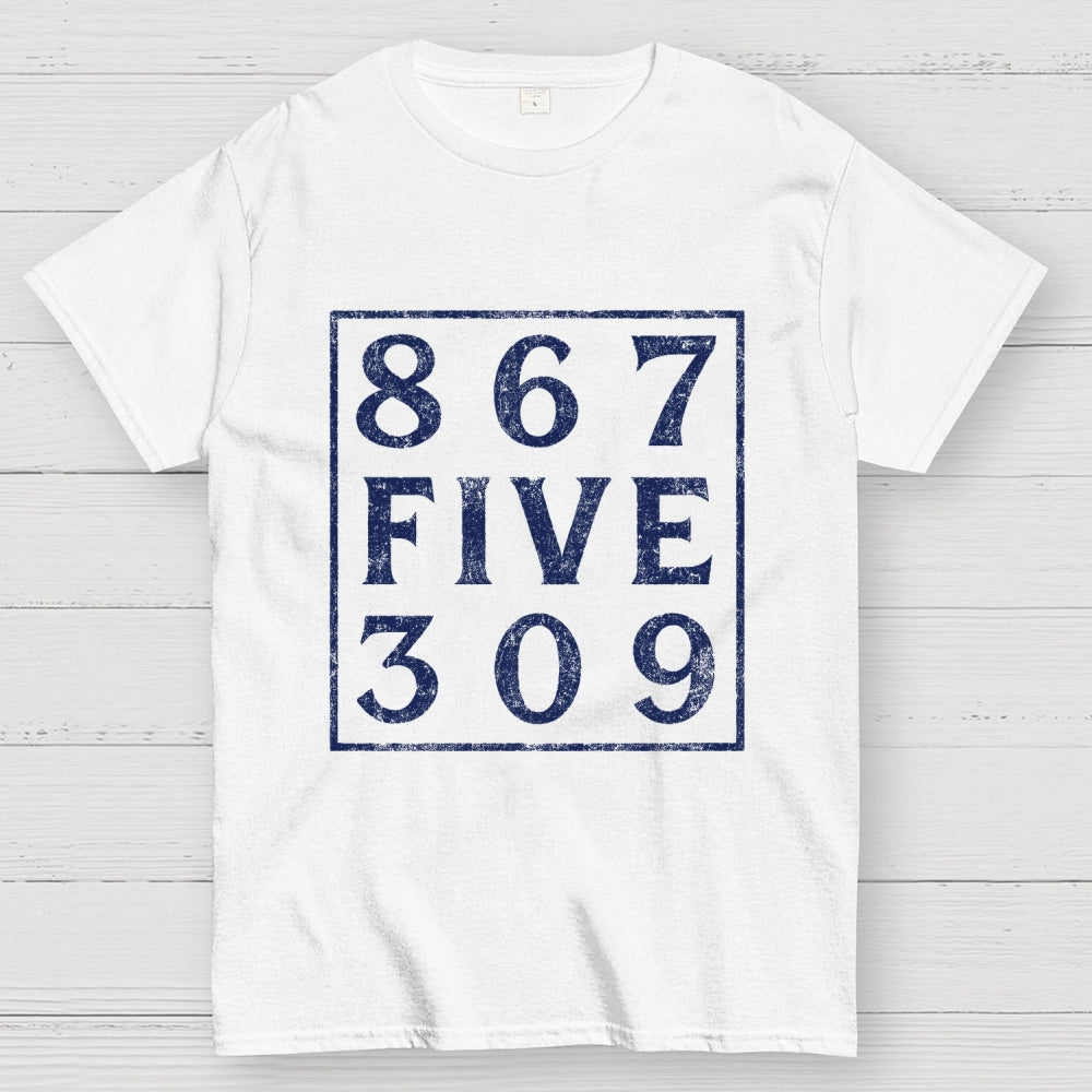 Music 867 Five 309 80S Pop Music  T-Shirt
