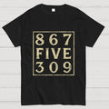 Music 867 Five 309 80S Pop Music  T-Shirt