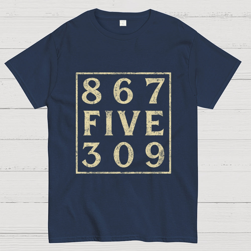 Music 867 Five 309 80S Pop Music  T-Shirt