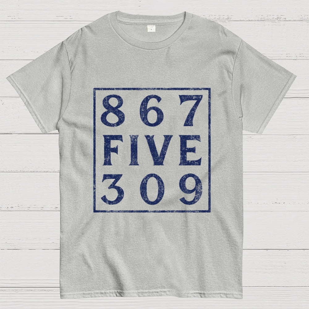 Music 867 Five 309 80S Pop Music  T-Shirt