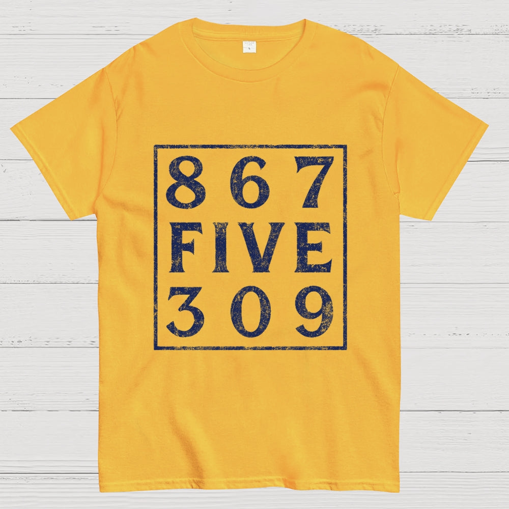 Music 867 Five 309 80S Pop Music  T-Shirt